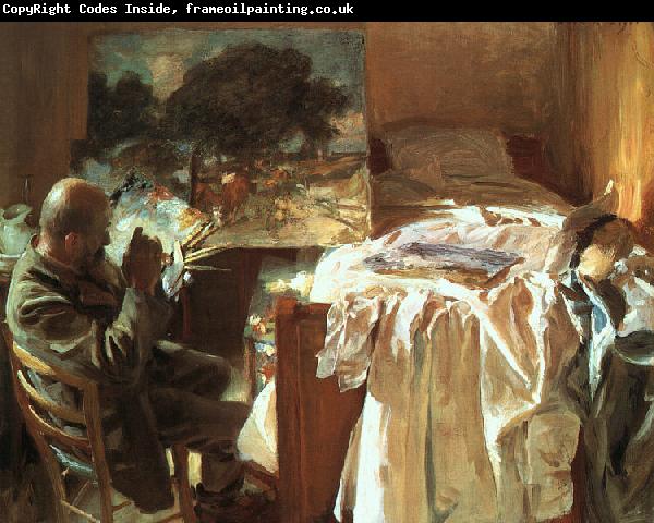 John Singer Sargent An Artist in his Studio